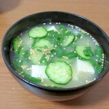 暑い日にはコレっ！！！冷たい味噌汁　冷汁風